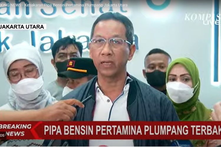 Penjabat (Pj) Gubernur DKI Jakarta Heru Budi Hartono.