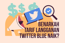 INFOGRAFIK: Perbedaan Tarif Berlangganan Twitter Blue