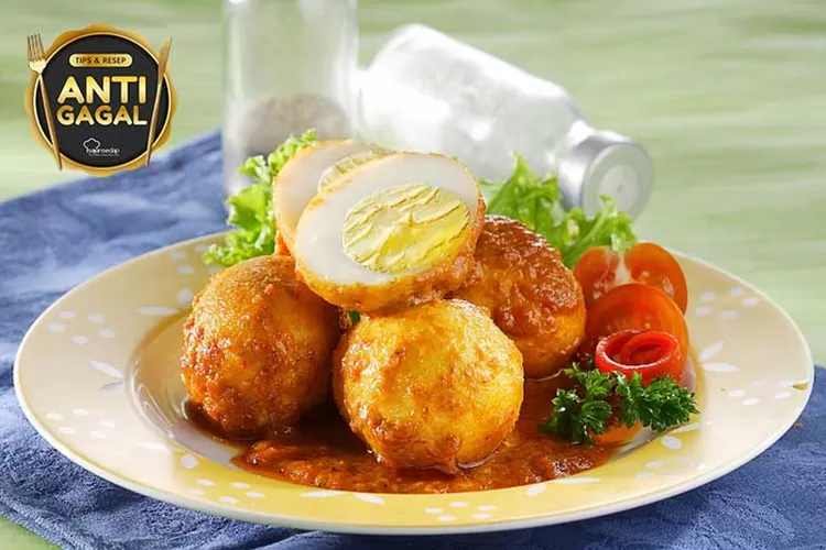 Resep Telur Bumbu Gurih Santan, Menu Enak untuk Keluarga