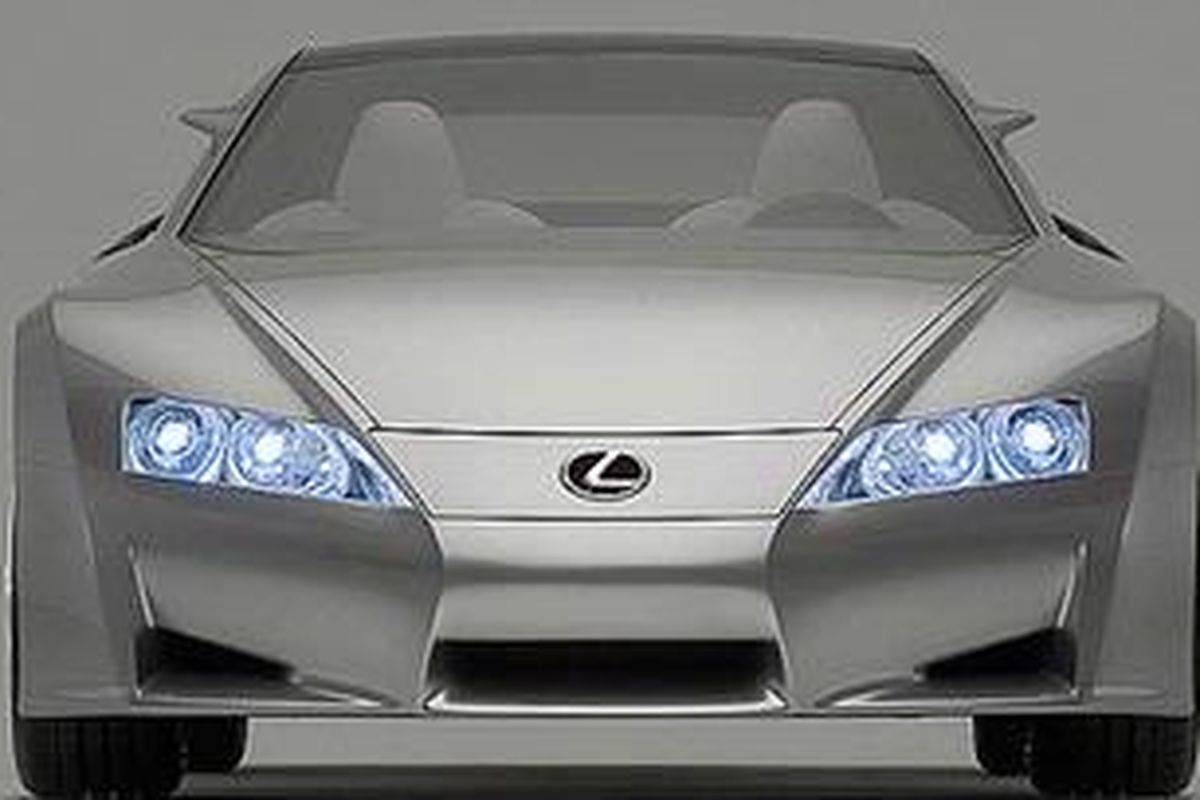 Model konsep Lexus LFA dari F Studio