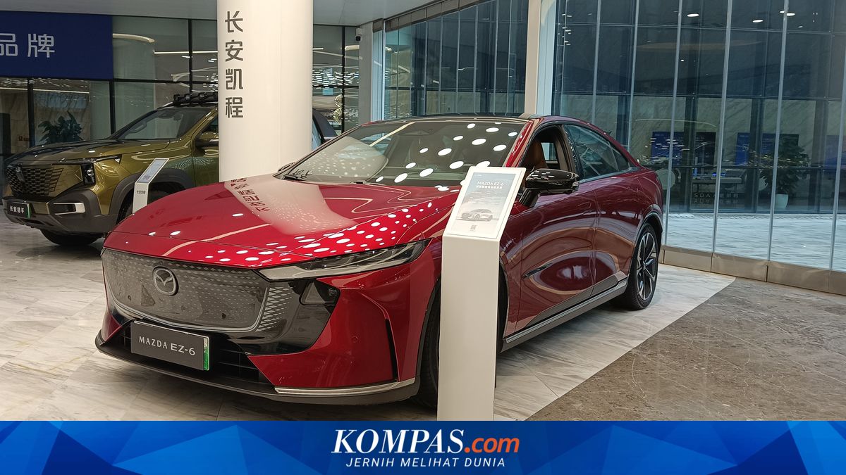 Mazda Siap Bawa EZ-6 di Indonesia, Sedan Listrik Kolaborasi Changan