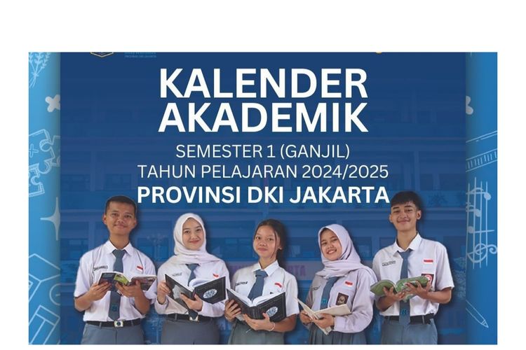 Kalender Pendidikan Jakarta 2024-2025 Siswa PAUD, SD, SMP, SMA, Dan SMK