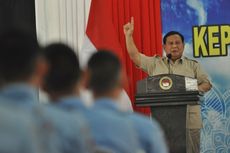 Survei Median: Elektabilitas Prabowo pada Pilpres 2024 Tertinggi