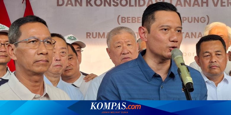 AHY dan Heru Budi Resmikan Rumah Hunian Vertikal di Johar Baru