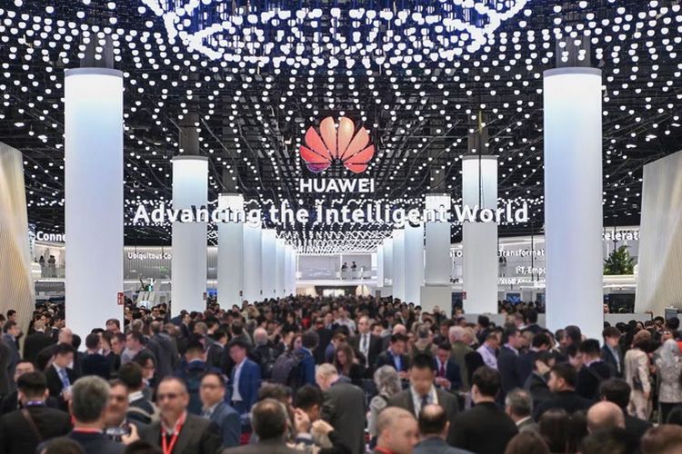 Huawei di ajang MWC 2024 Barcelona, Spanyol.