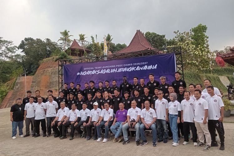 PSGC Ciamis Launching Tim dan Jersey, Target Masuk 4 Besar Championship