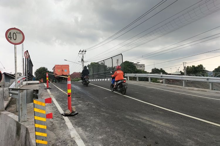 Overpass Jalan DI Panjaitan Kota Solo Resmi Dibuka pada Kamis (21/4/2022).