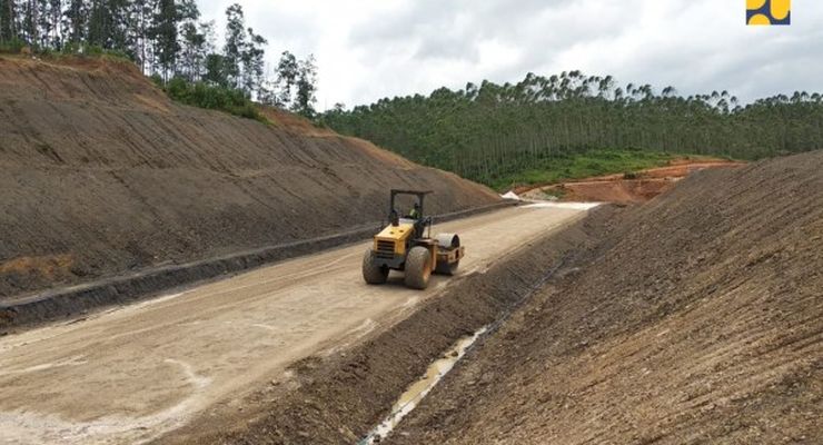 Progres Terkini Proyek Jalan Lingkar Sepaku, Akses Utama Menuju IKN