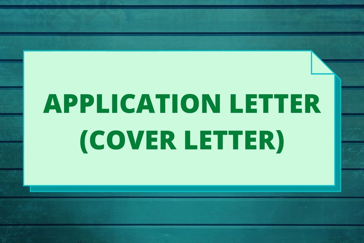 Ilustrasi pengertian application letter (cover letter), tujuan, dan contohnya.