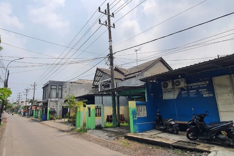 Tiang listrik di Sidokepung, Sidoarjo, Jawa Timur