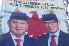 Lagi, Ada Dua Baliho Kemenangan Prabowo-Sandiaga Terpampang di Bekasi