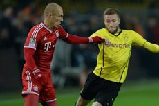 Muenchen Hempaskan Dortmund 3-0, Goetze Tak Selebrasi