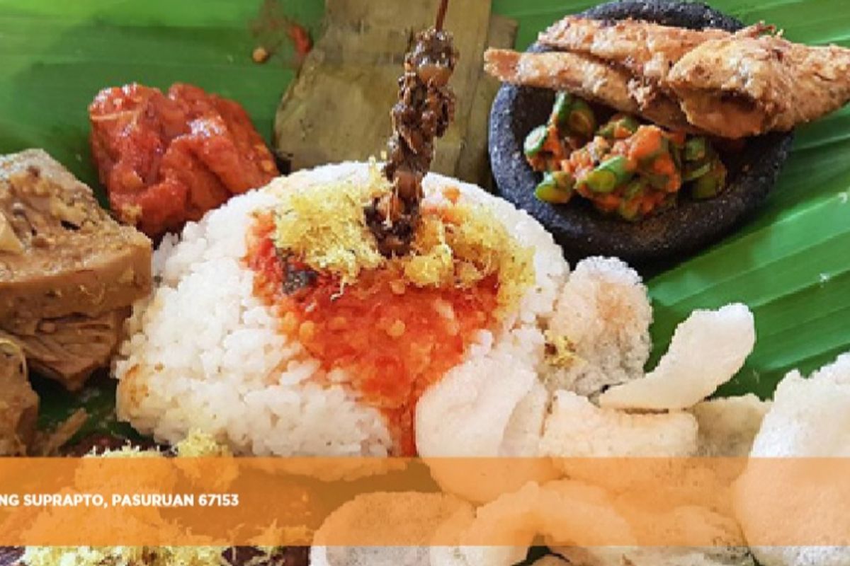 Nasi Punel Hj Lin di Pasuruan