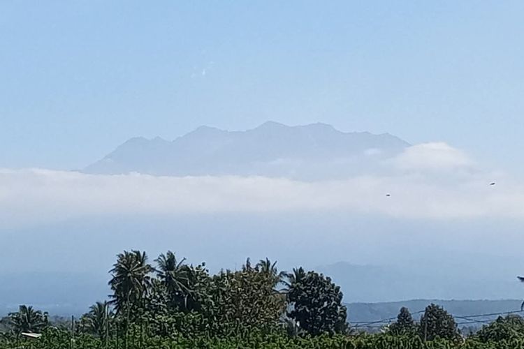 Kepulan Asap Muncul di Gunung Raung, Diduga Kebakaran Hutan