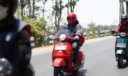 Usai Riding Vespa dengan Jajarannya, Mas Dhito Agendakan Riding Bersama Bupati Trenggalek 