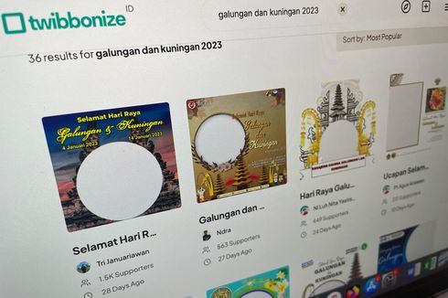 25 Link Download Twibbon Galungan dan Kuningan 2023 dari Twibbonize