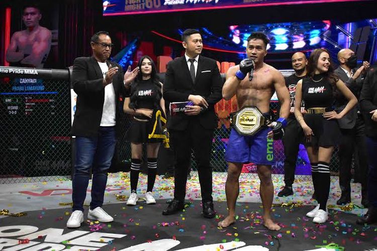 Petarung Yudi Cahyadi dijadwalkan mentas dalam One Pride MMA 76 yang bakal digelar di Hall A Basket Gelora Bung Karno Jakarta, Sabtu 3 Februari 2024.