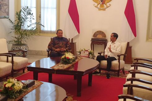 SBY Temui Presiden Jokowi di Istana