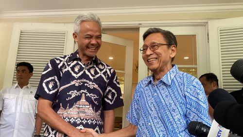 Sowan ke Boediono, Ganjar: Saya Dapat Banyak Ilmu