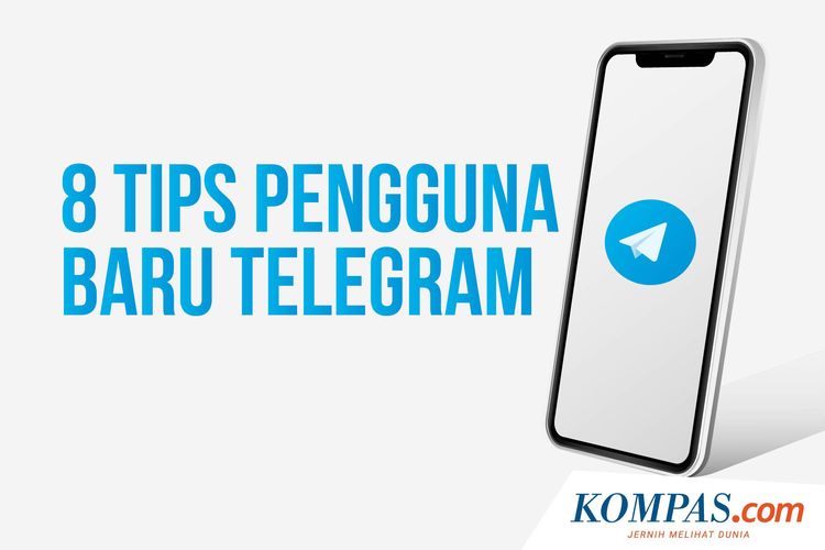 INFOGRAFIK: 8 Tips untuk Pengguna Baru Telegram