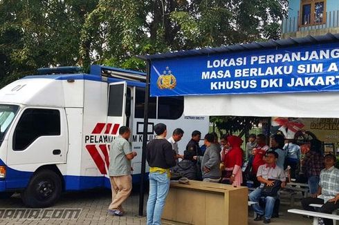 Selama PSBB Jakarta, Layanan SIM Keliling Bakal Ditambah