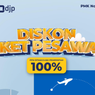 Syarat Diskon Tiket Pesawat Intensif PPN 100 Persen Ditanggung Pemerintah