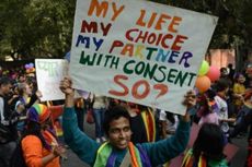 India Kriminalisasi Pelaku Homoseksual