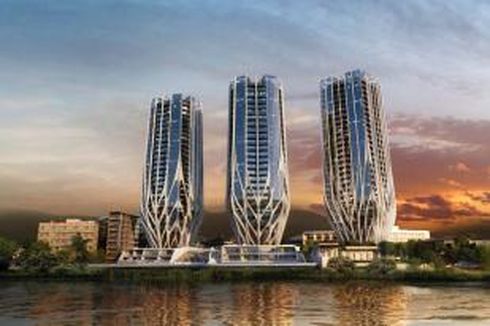 Zaha Hadid Rancang Tiga Menara Apartemen di Brisbane