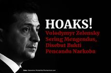 INFOGRAFIK: Presiden Zelensky Mengendus, Bukti Pencandu Narkoba?