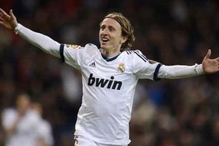 Gelandang Real Madrid, Luka Modric.