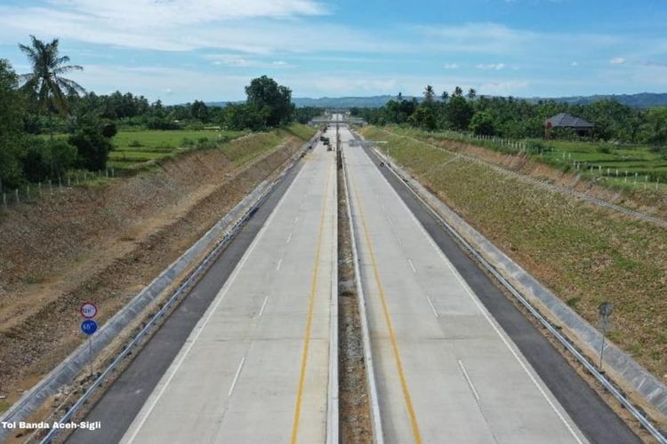 Jalan Tol Banda Aceh-Sigli Seksi 4 siap beroperasi