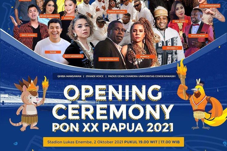 Poster PON XX Papua 