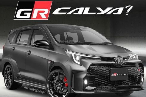 Imajinasi Tampilan Toyota Calya Versi GR