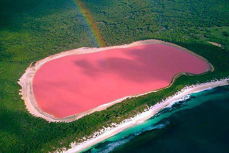 Danau Hillier di Australia