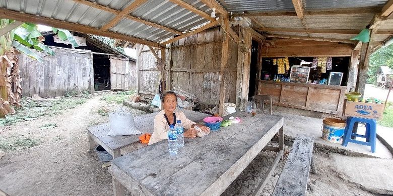 Suasana Dusun Kedungglatik yang sepi karena terkena dampak pembangunan Bendungan Jragung
