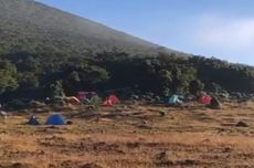 Gunung Gede Pangrango Membeku, Suhu Alun-alun Suryakencana sampai 0 Derajat Celsius