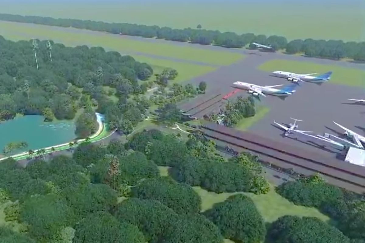 Desain Bandara VVIP Ibu Kota Nusantara (IKN)