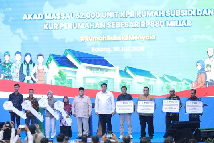 BNI Dukung Akad Massal 62.710 KPR Rumah Subsidi