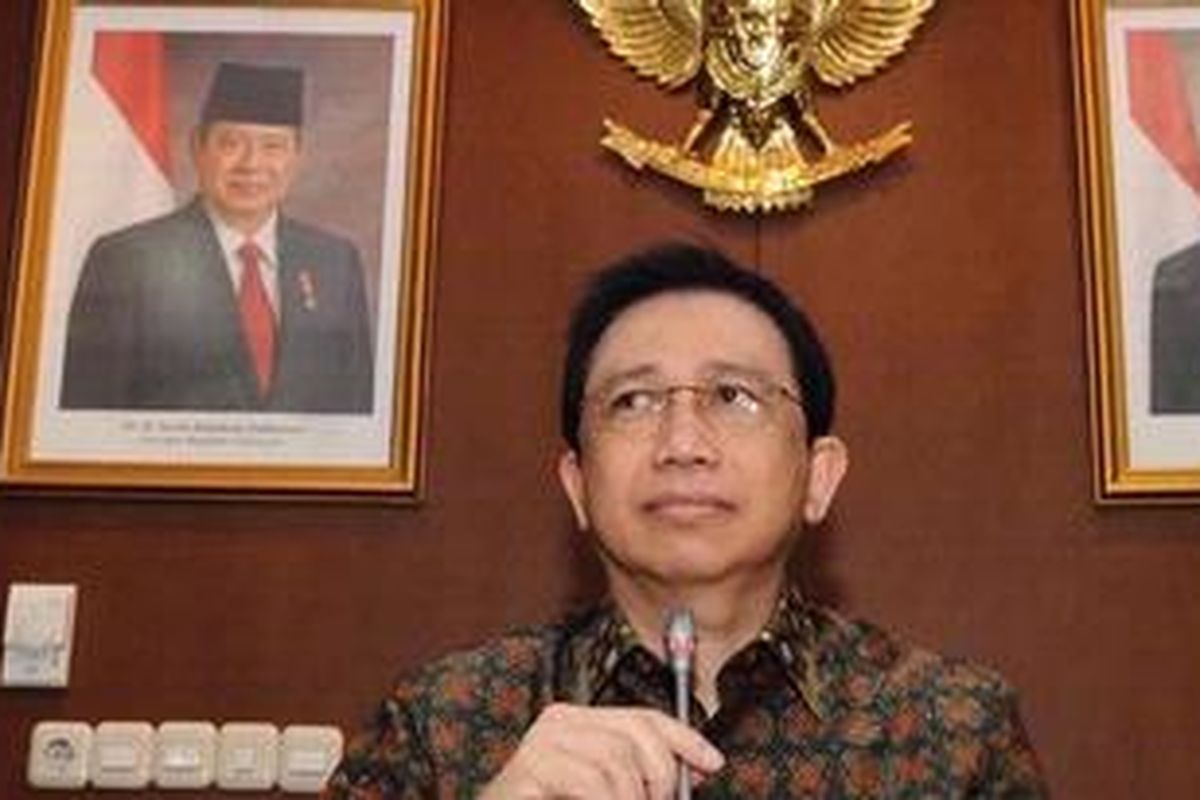 Ketua DPR, Marzuki Alie.  