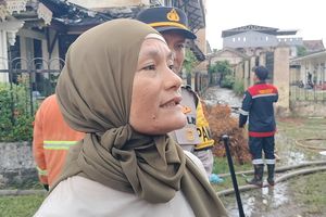 Tak Diberikan Jalan, Polisi di Jambi Selatan Dobrak Pagar ke Lokasi Kebakaran