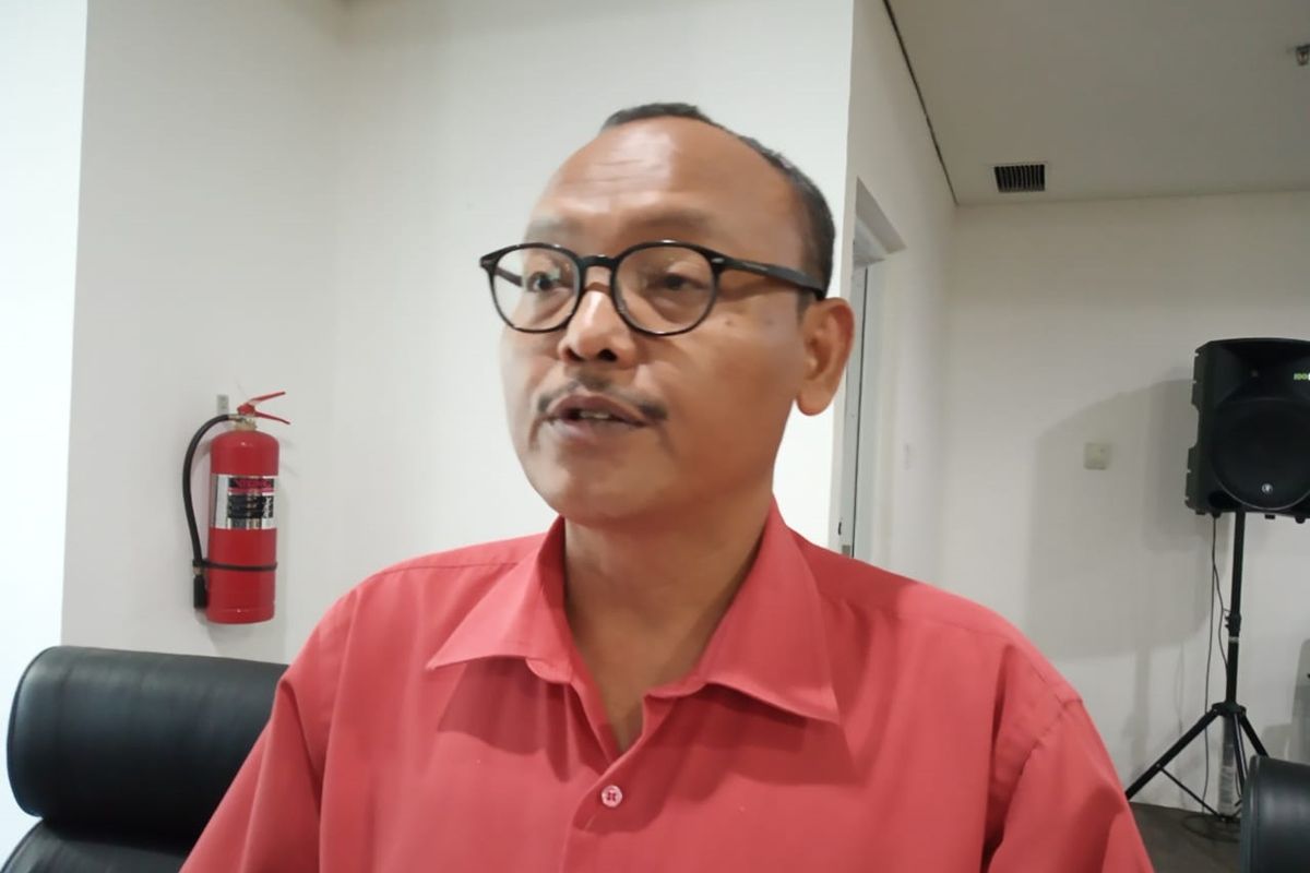Anggota DPRD DKI Jakarta Fraksi Gerindra Syarif di DPRD DKI, Jakarta Pusat, Jumat (11/10/2019)