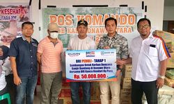 BRI Salurkan Bantuan Rp 270 Juta untuk Korban Banjir di Sulteng dan Kaltim