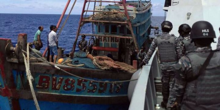 Satu unit kapal ikan asal Vietnam Vietnam BV 93529 TS GT 97 yang melakukan pencurian Ikan di perairan ZEEI Laut Natuna, Kepulauan Riau (Kepri) kembali ditangkap.