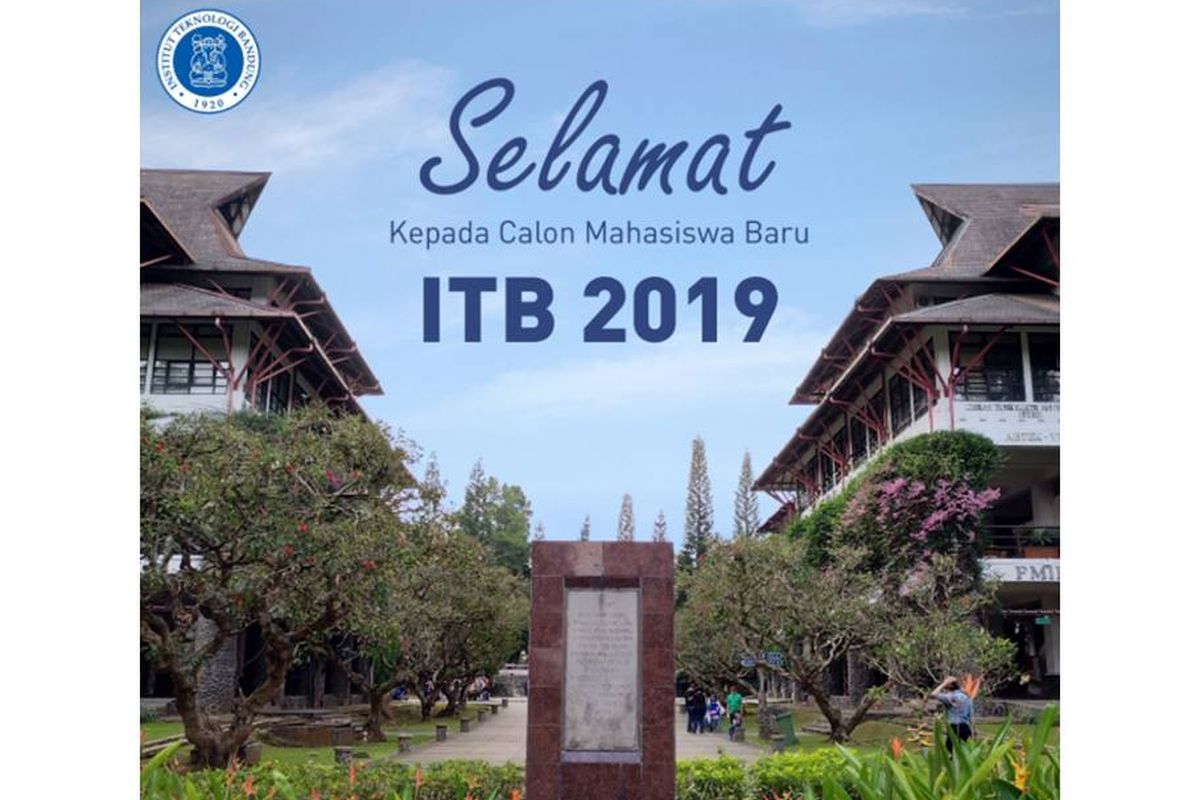 Penerimaan mahasiswa baru ITB jalur SNMPTN 2019