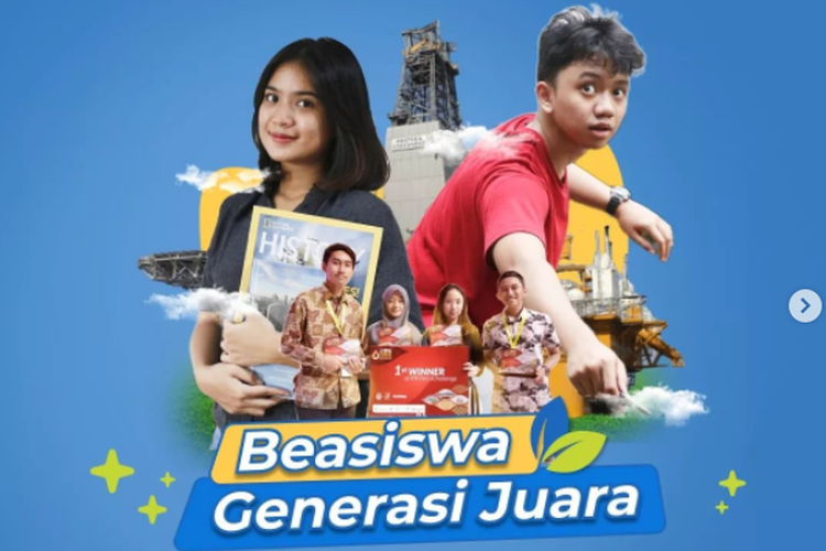 Universitas Pertamina membuka 3 program beasiswa yakni Beasiswa Generasi Juara, beasiswa Karakter Unggulan dan beasiswa Future Leaders.