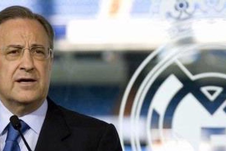 Presiden Real Madrid, Florentino Perez. 