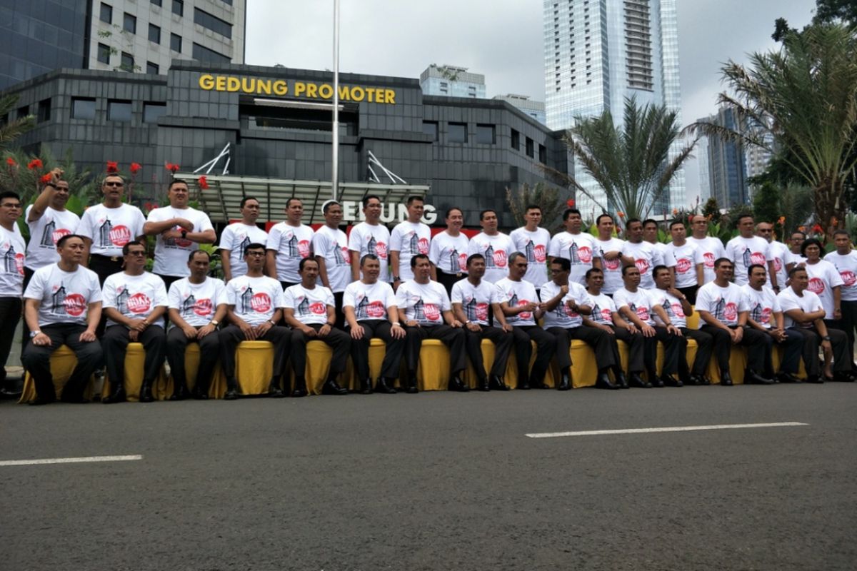 Deklarasi anti hoaks Polda Metro Jaya, Senin (12/3/2018).