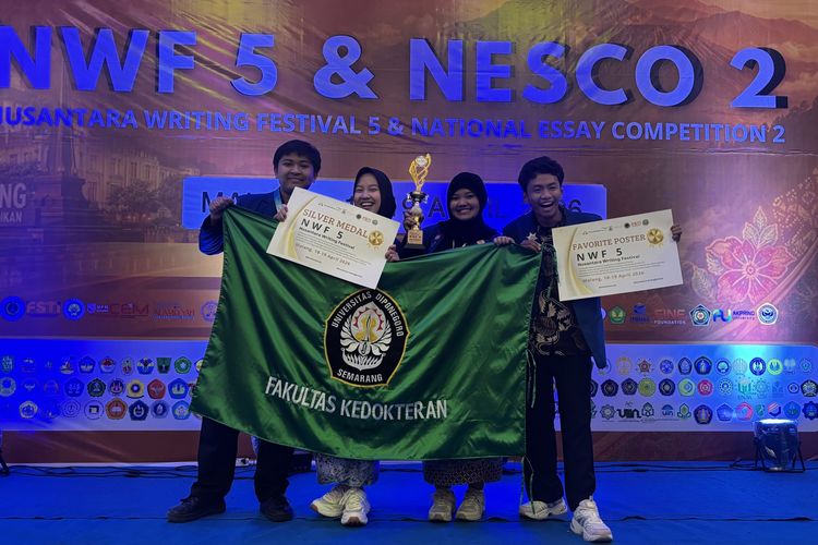 Gagas Kulit Jeruk Limbah MBG Jadi Pembersih Helm, Tim Mahasiswa Undip Raih Medali Silver Kompetisi Nasional