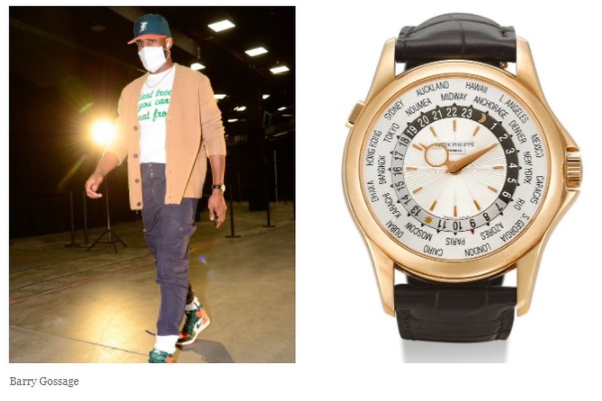 Chris Paul dengan Patek Philippe World Time