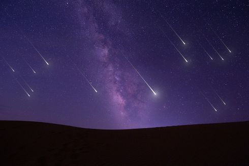 Puncak Hujan Meteor Perseid 13-14 Agustus 2022, Bisa Disaksikan di Indonesia?